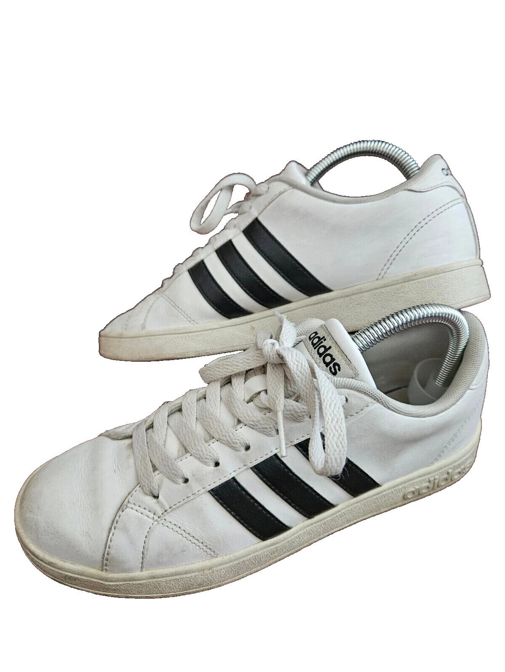 Adidas Womens Sneakers US-6.5 Neo Baseline CG5907 White Leather OG Classic Shoes